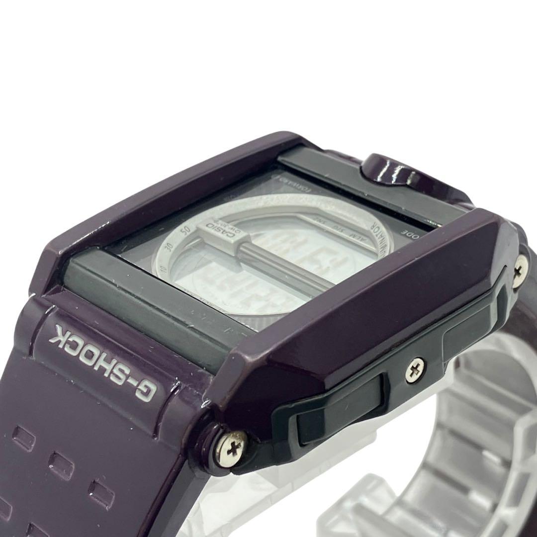 【稼働品】 G-SHOCK 腕時計 G-8100 デジタル スクエア パープル