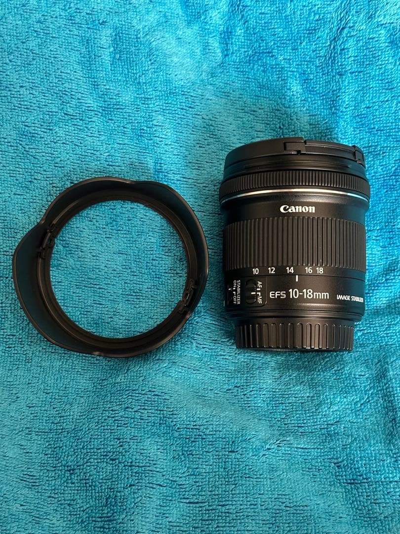 Canon EFS 10-18mm レンズ