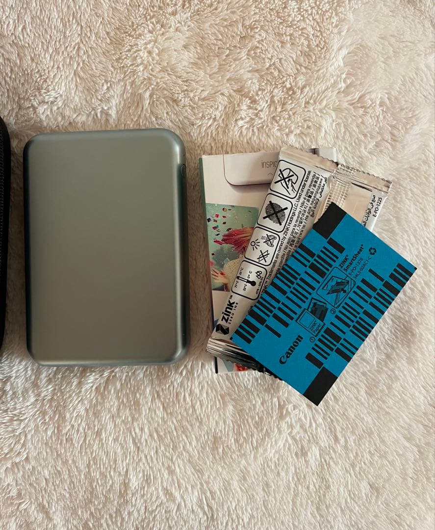 凪　Canon PV-123-SB ミニプリンター