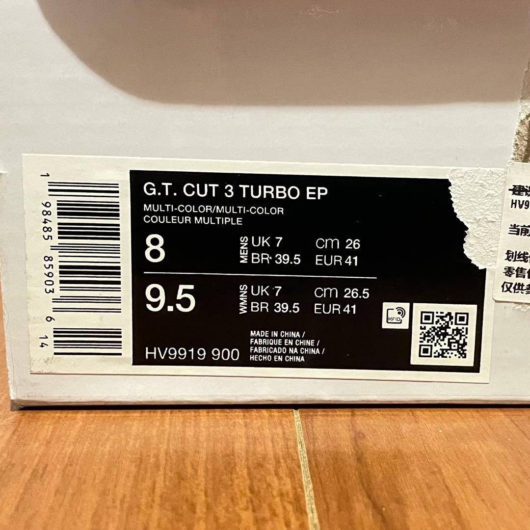 り*う様 Nike G.T. Cut 3 Turbo EP / GT カット タ
