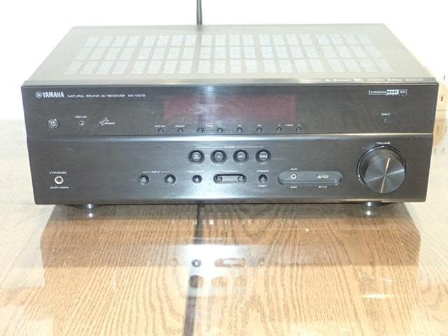 YamahaAVアンプ RX-V579 リモコン無し・無料スマホアプリで超便利