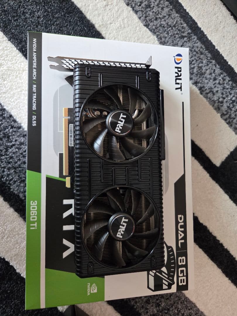 グラフィックボード・グラボ・ビデオカード Palit GeForce RTX 3060 Ti 8GB