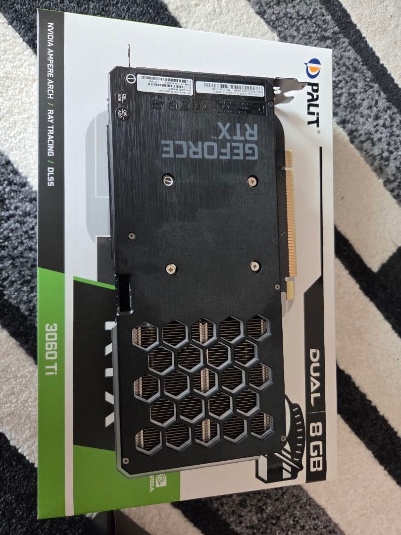 グラフィックボード・グラボ・ビデオカード Palit GeForce RTX 3060 Ti 8GB