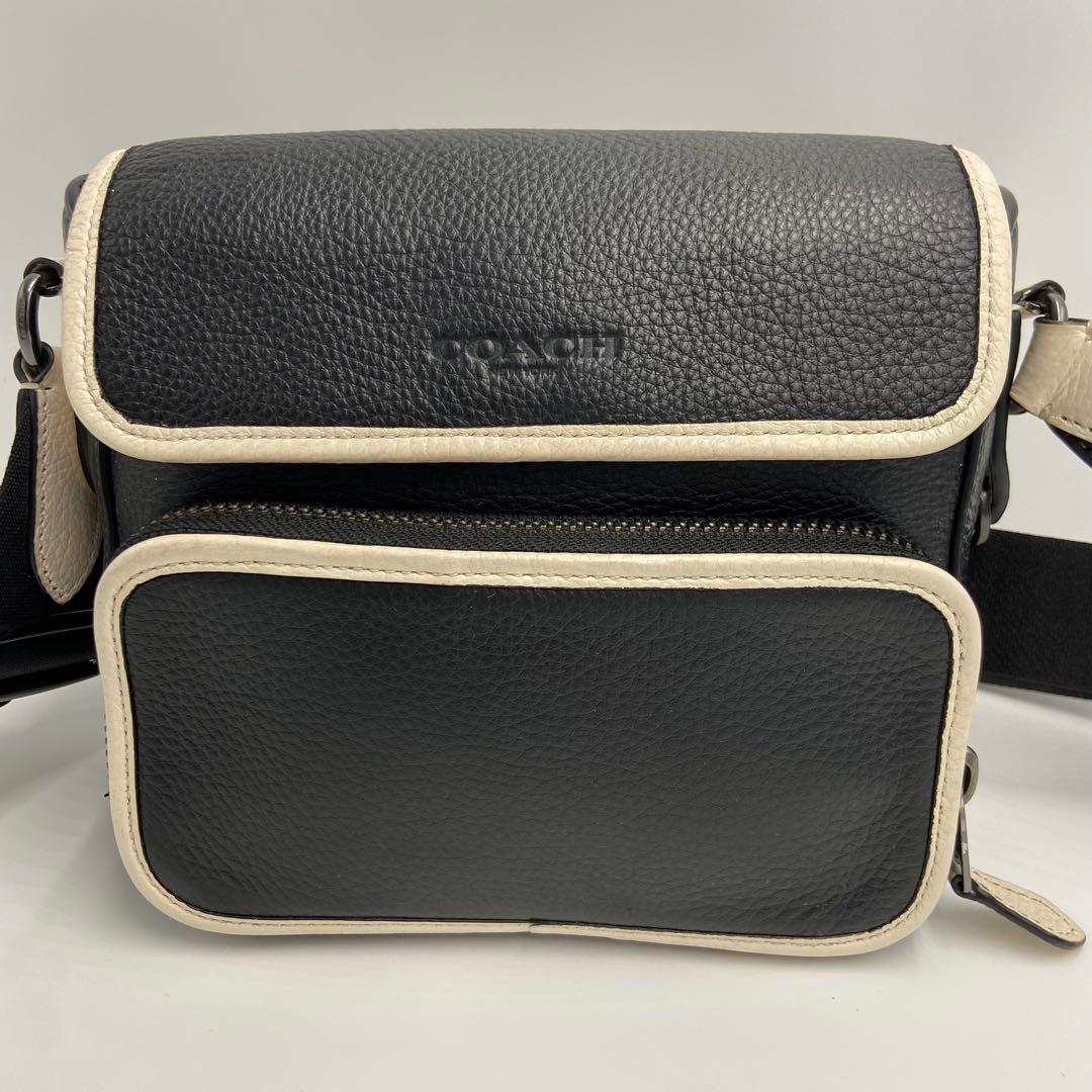 美品✨ コーチ ショルダーバッグ サリバン フラップ クロスボディ CP043