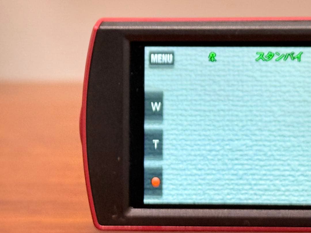 SONY HDR-CX680 ビデオカメラ 赤色本体