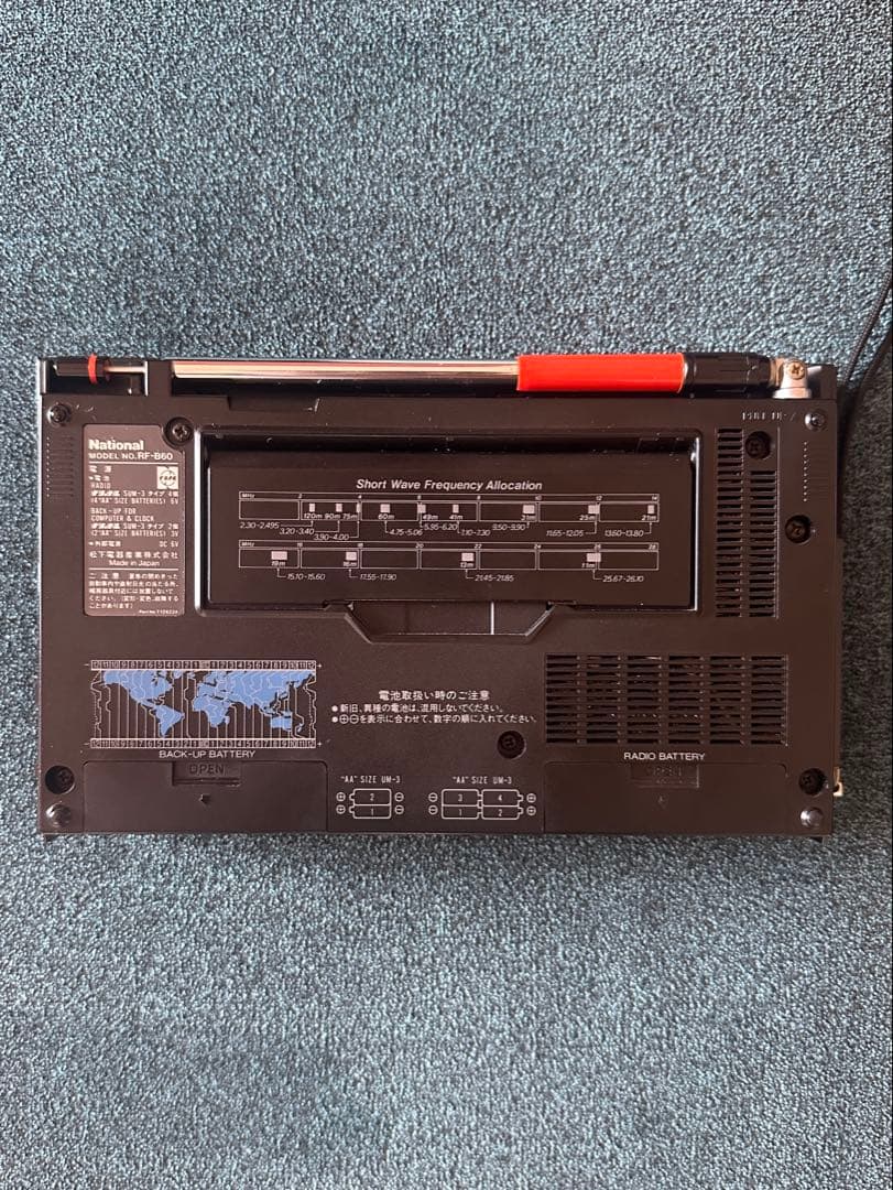 ラジオ・コンポ National RF-B60 PLL SYNTHESIZED RECEIVER