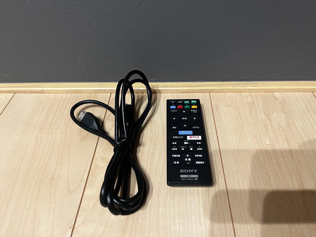 ソニー ブルーレイプレイヤー BDP-S6200 リモコン・HDMIケーブル付き