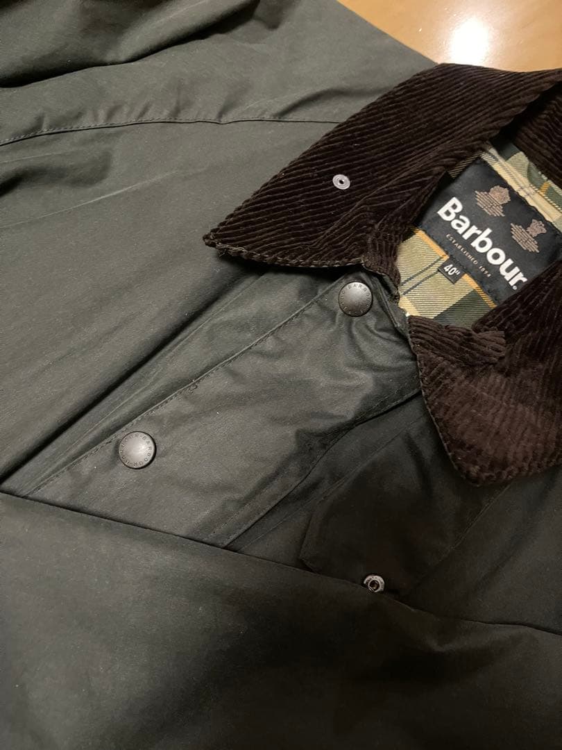 Barbour OS Transport トランスポートWax Jacket