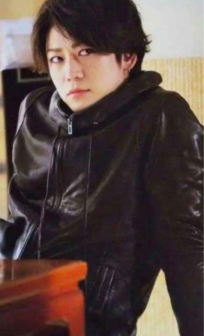 【希少XL】DOMENICO+SAVIOレザージャケット 亀梨着用　本革　フード