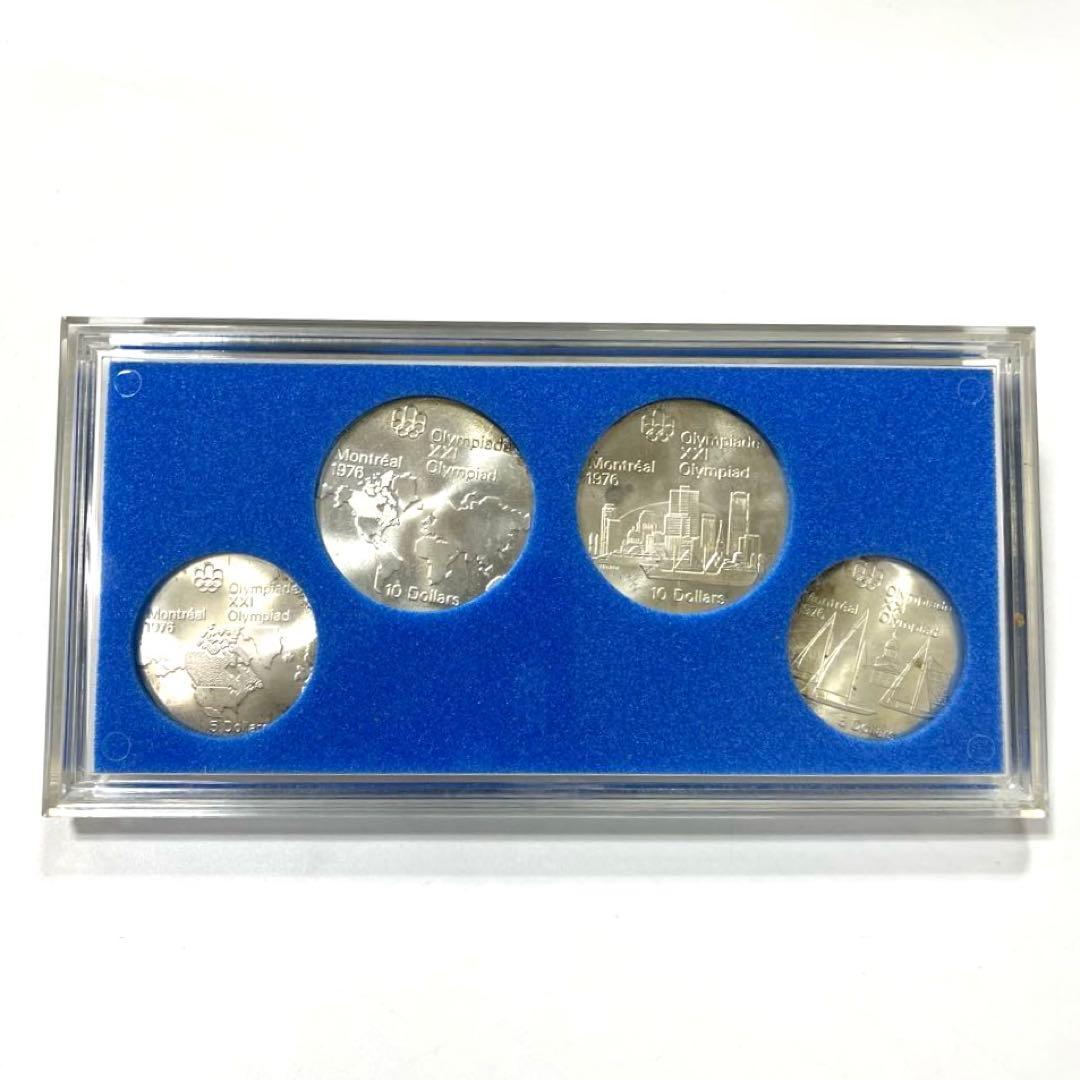 第21回オリンピック　モントリオール大会　記念銀貨　1976