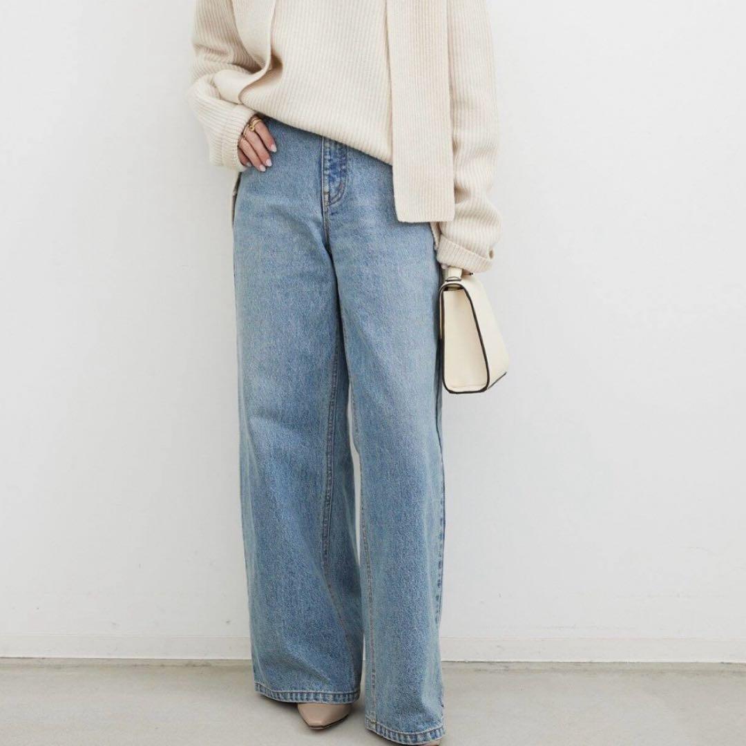 ドゥーズィエムクラス　loose jeans everyday l like