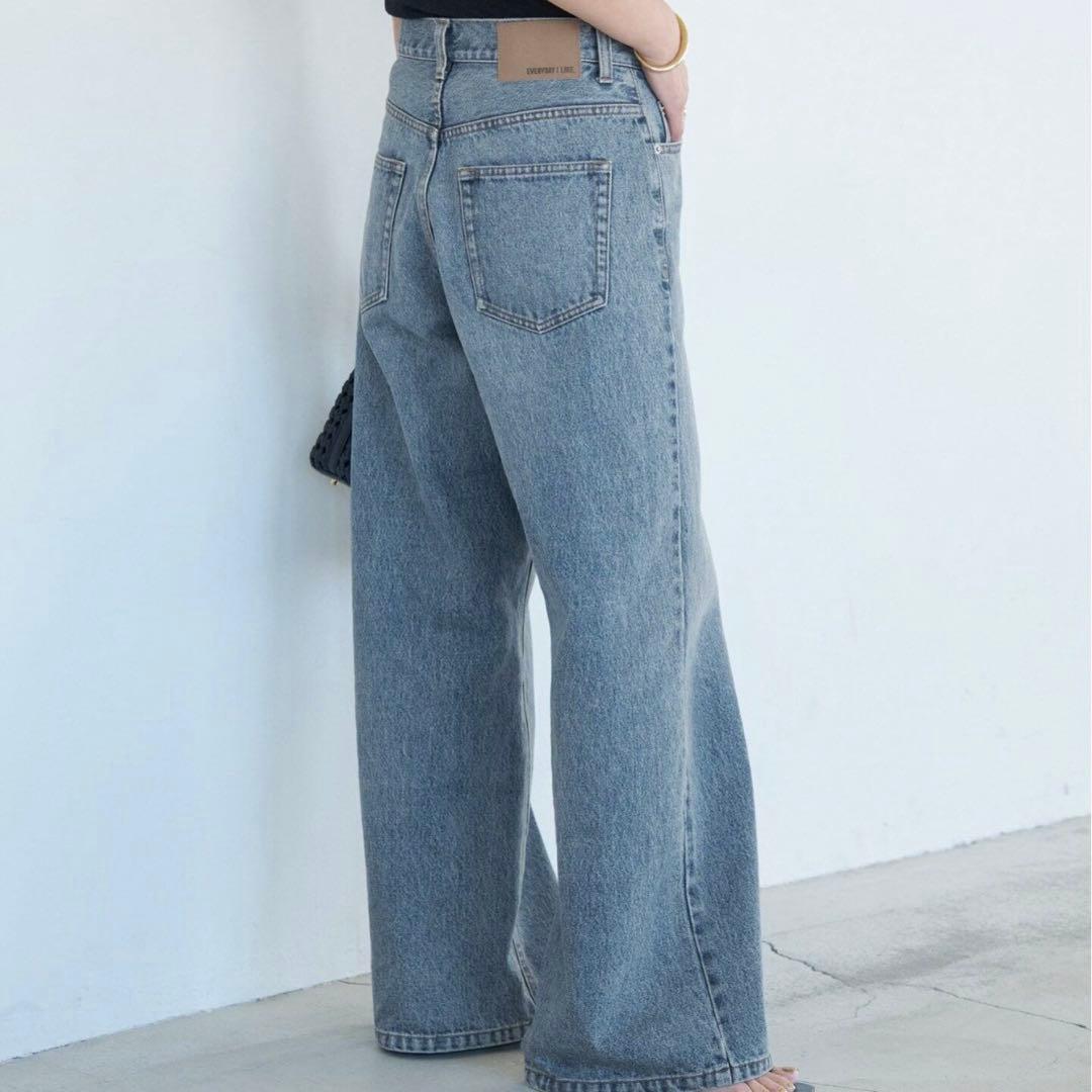 ドゥーズィエムクラス　loose jeans everyday l like