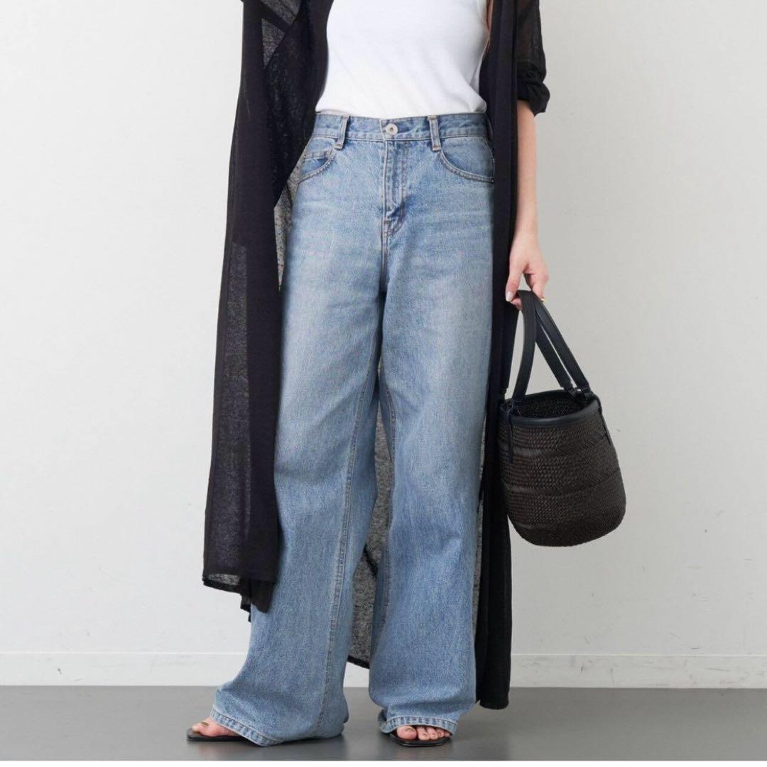 ドゥーズィエムクラス　loose jeans everyday l like