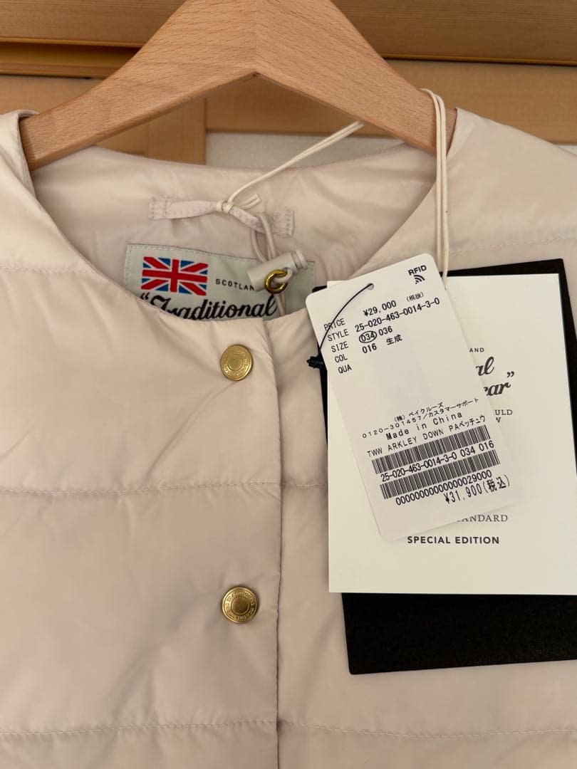 新品！Traditional Weatherwear 別注ダウンジャケット