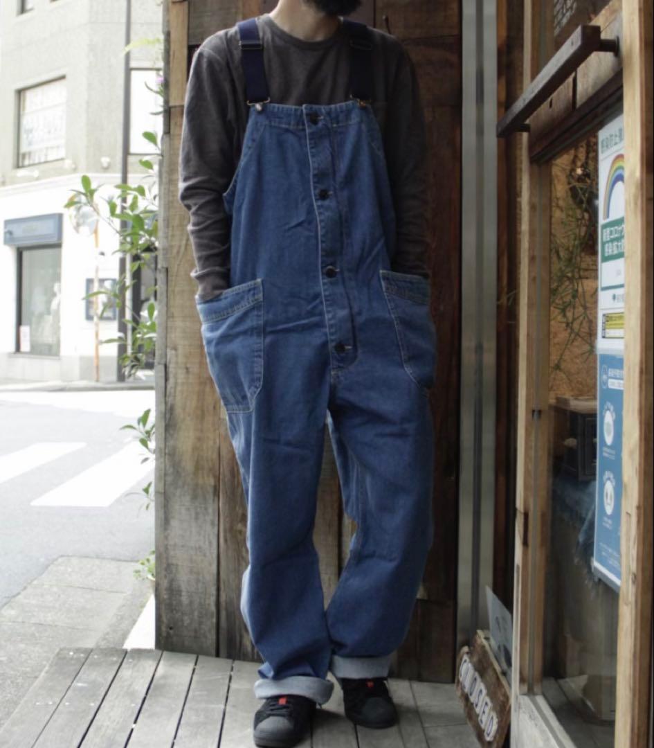 美品　GOHEMP ゴーヘンプ チューブベンダーオーバーオール