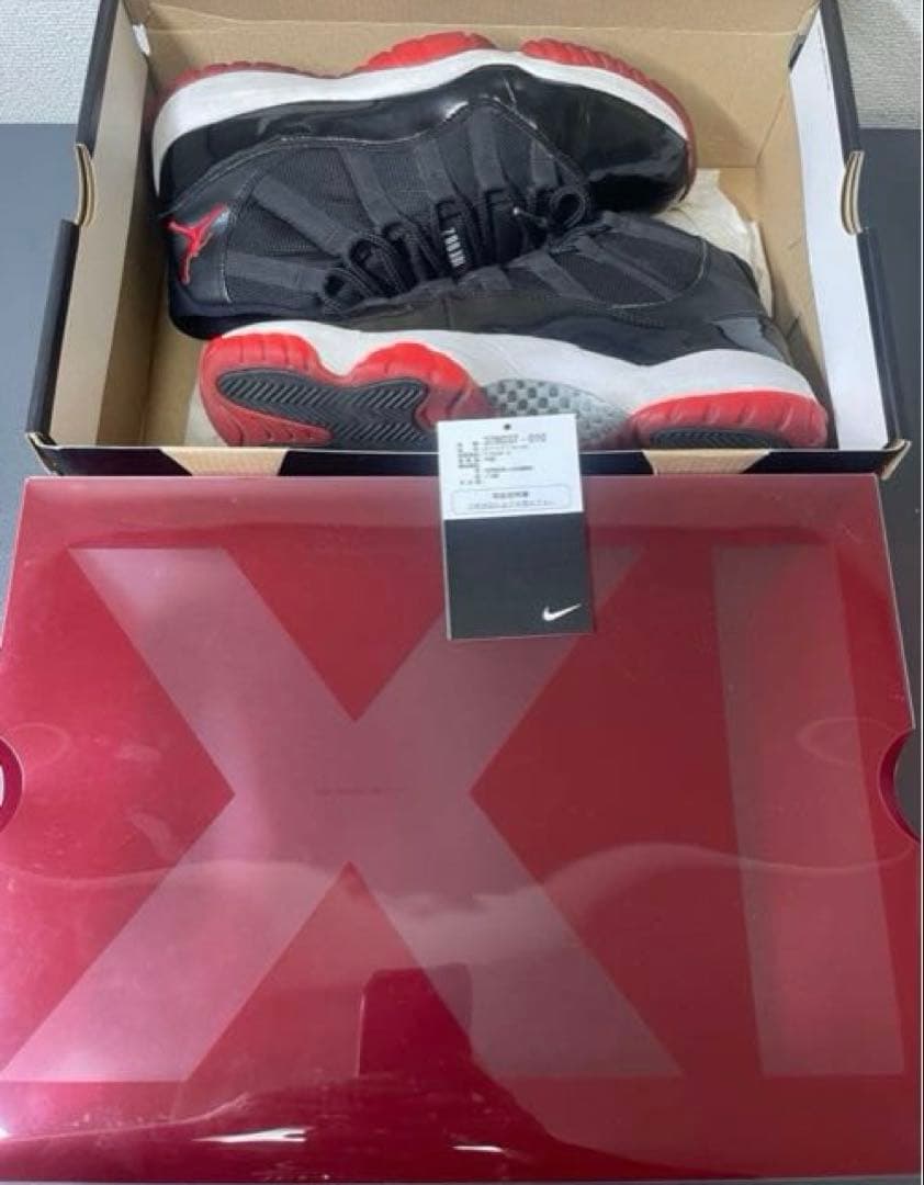 2012年製 NIKE Air Jordan 11エア ジョーダン11 BRED
