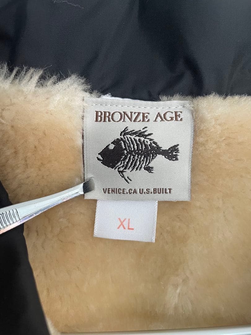 BRONZE AGE ブラックコーチジャケット XL