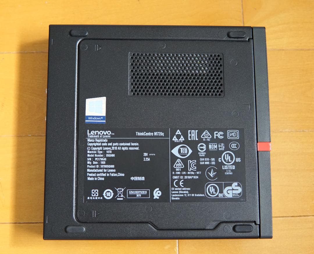 Lenovo Think Centre M720q ミニPC Core i5