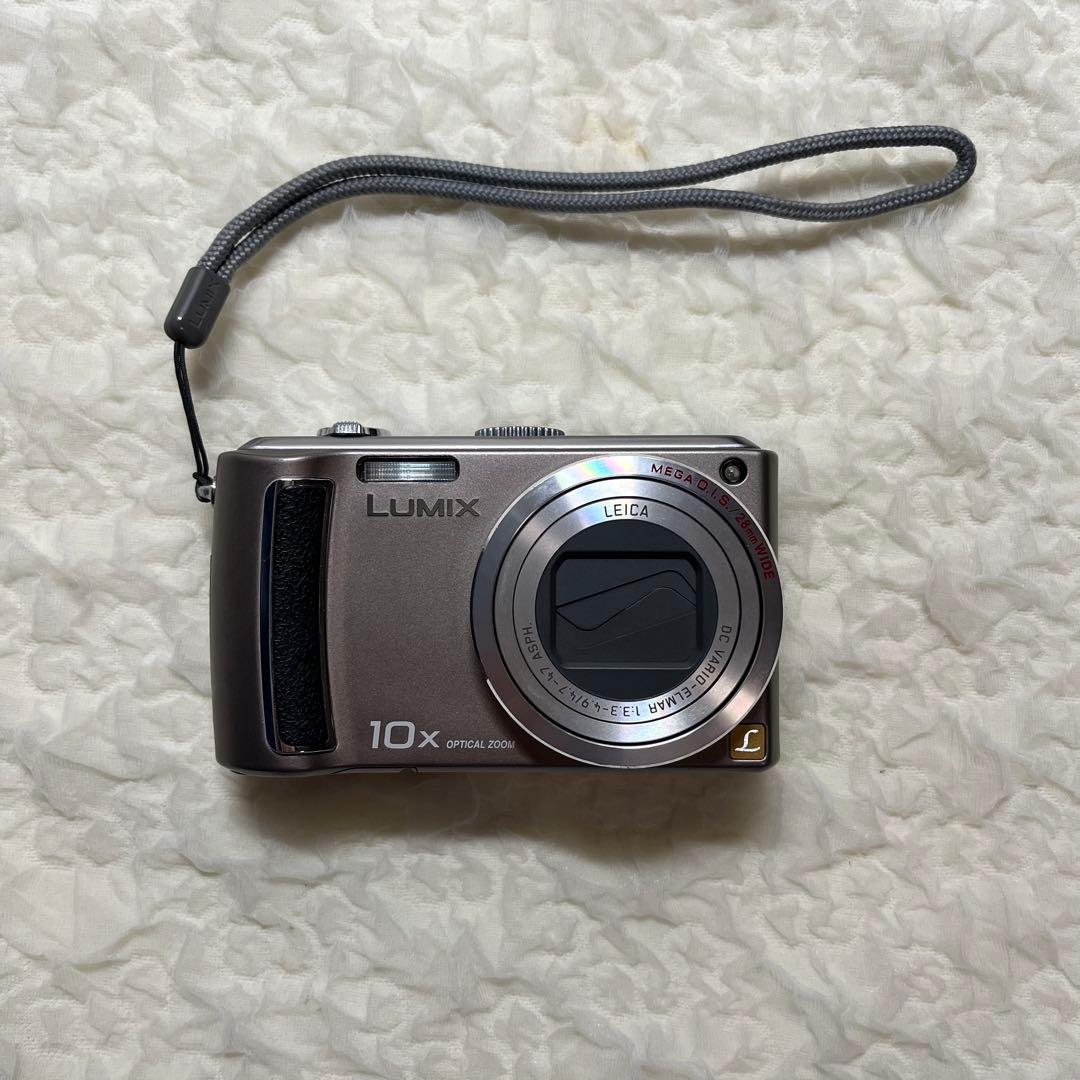 【美品】Panasonic LUMIX DMC-TZ5 デジカメ レトロ