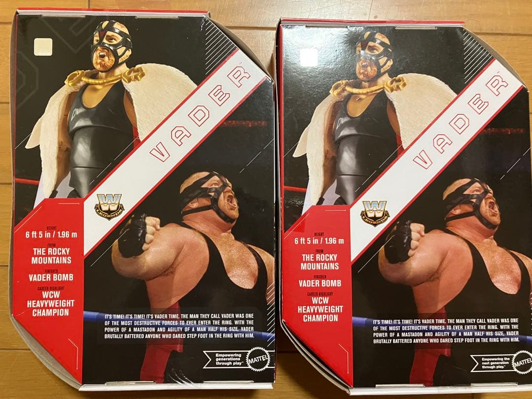 WWE ビッグ バン ベイダー アルティメットエディション 2体セット