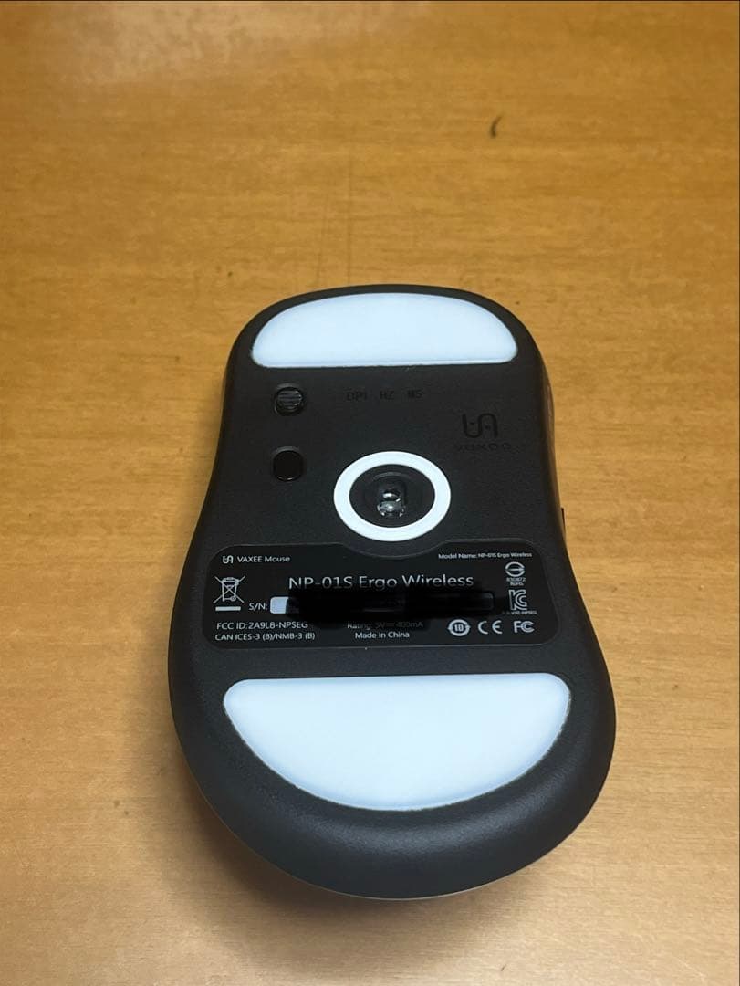 Np01s Ergo Wireless Mouse ブラック