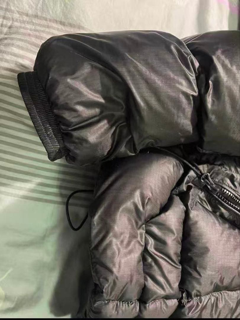 【未使用級】 C.P. COMPANY ブラックダウンジャケット