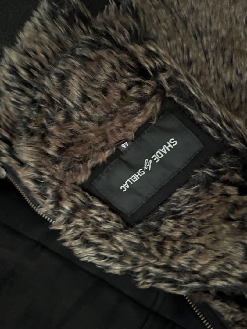 ジャケット・アウター shade shellac fake fur jacket 00s y2k