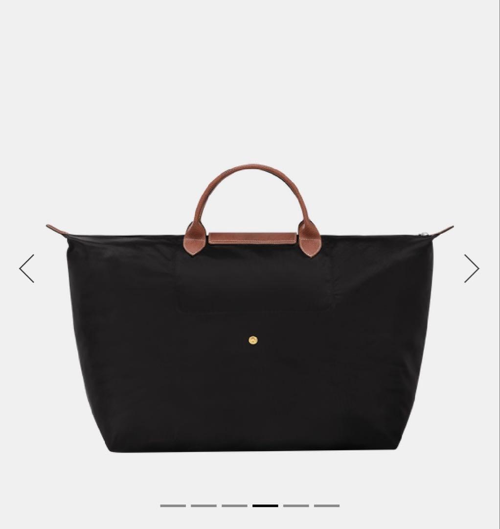 Longchamp トラベルバッグ ブラック 即日発送