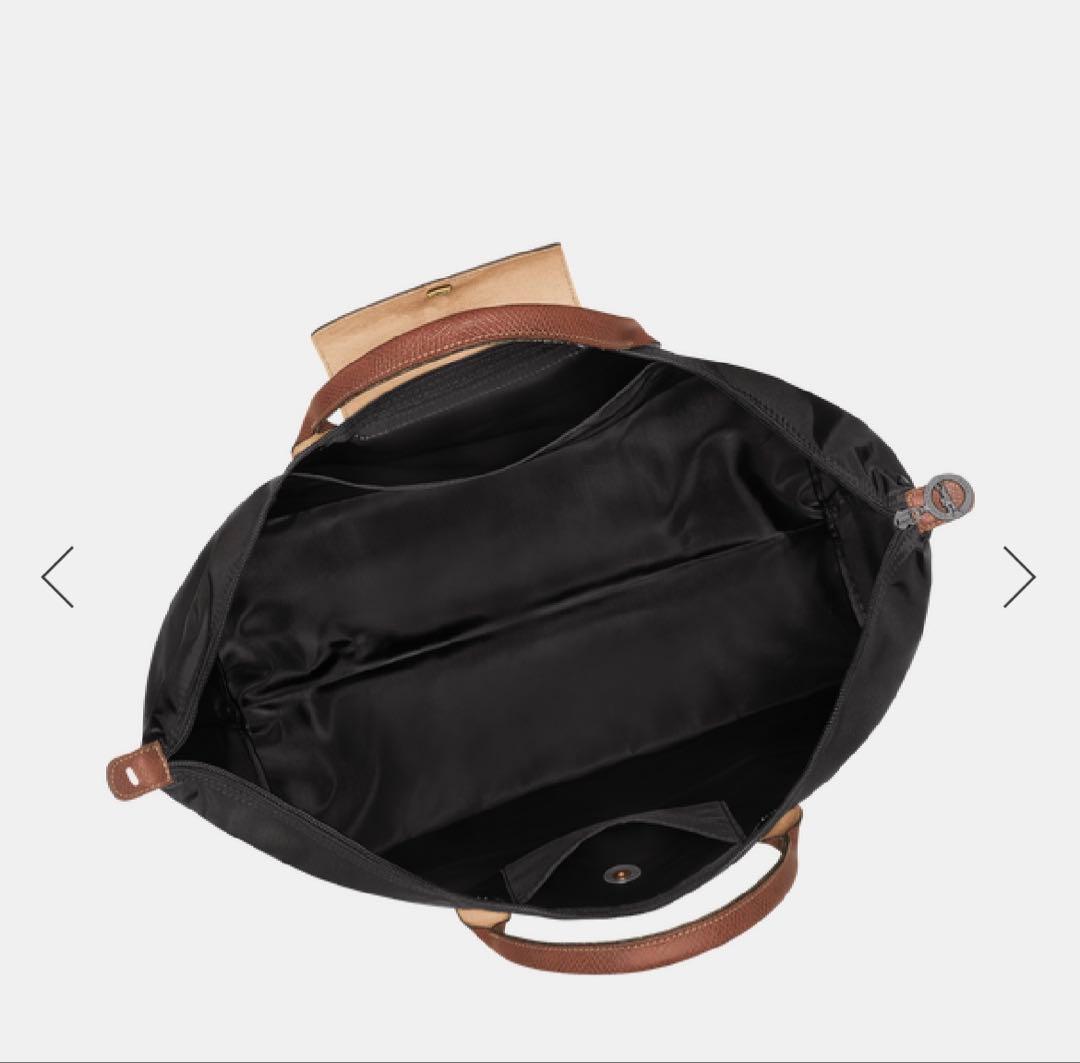 Longchamp トラベルバッグ ブラック 即日発送