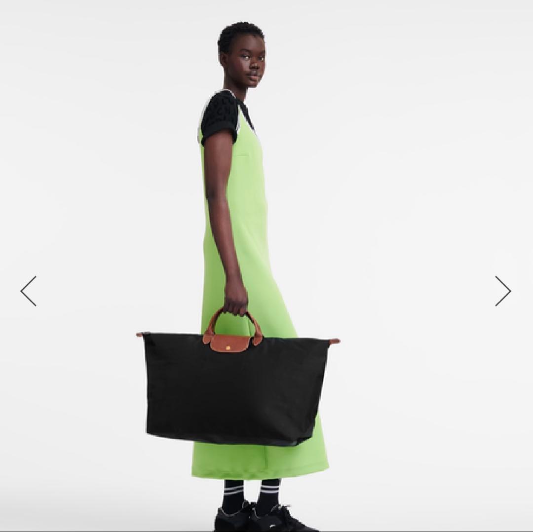 Longchamp トラベルバッグ ブラック 即日発送