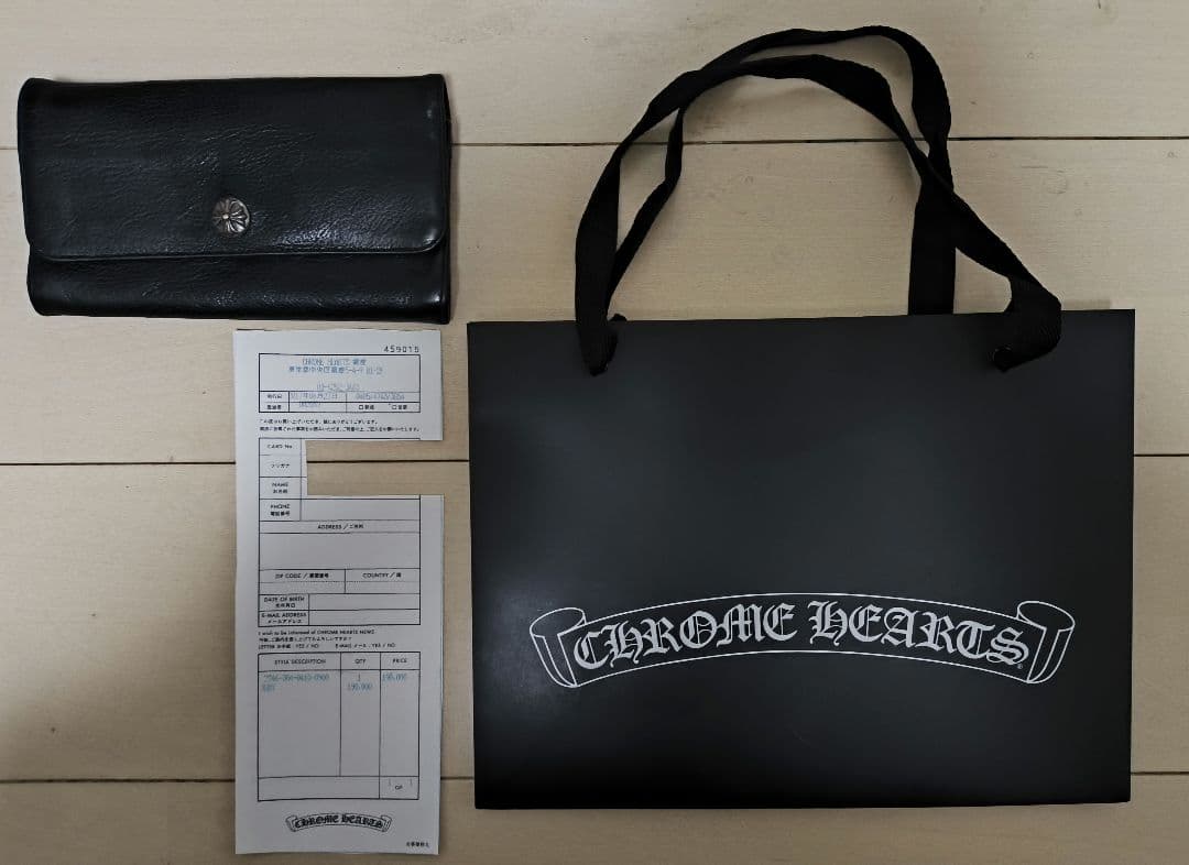 CHROME HEARTS　クロムハーツ　ジュディウォレット　インボイス付
