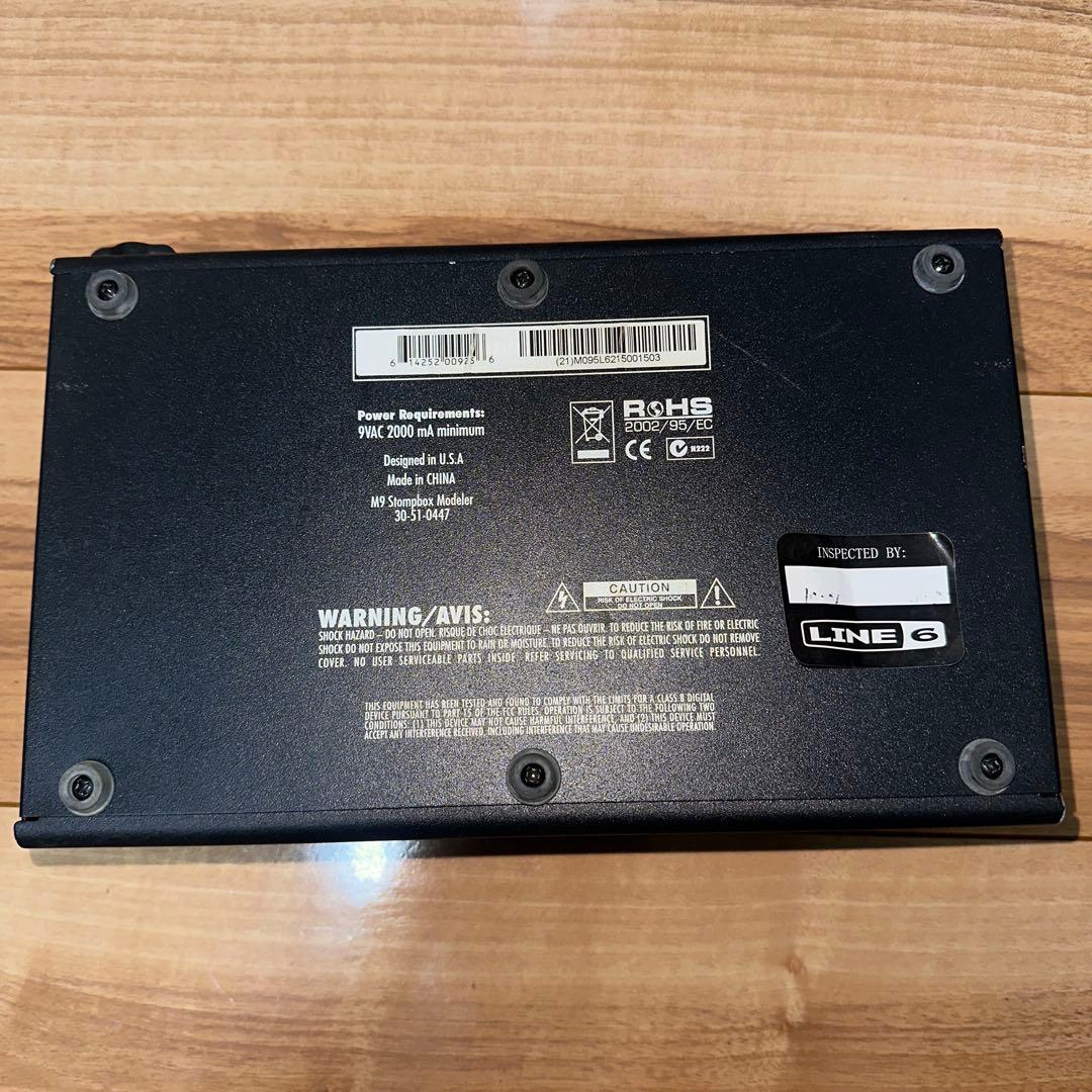 【出品12/26本日まで】LINE 6 M9 Stompbox Modeler