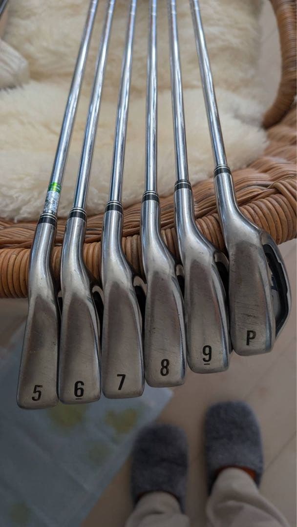 ダンロップ　ゼクシオ9アイアン6本セット (5, 6, 7, 8, 9, P)