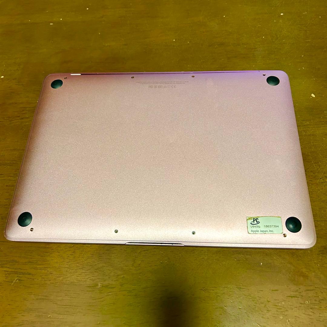 【ジャンク】MacBookローズゴールド12インチRetinaEarly2016