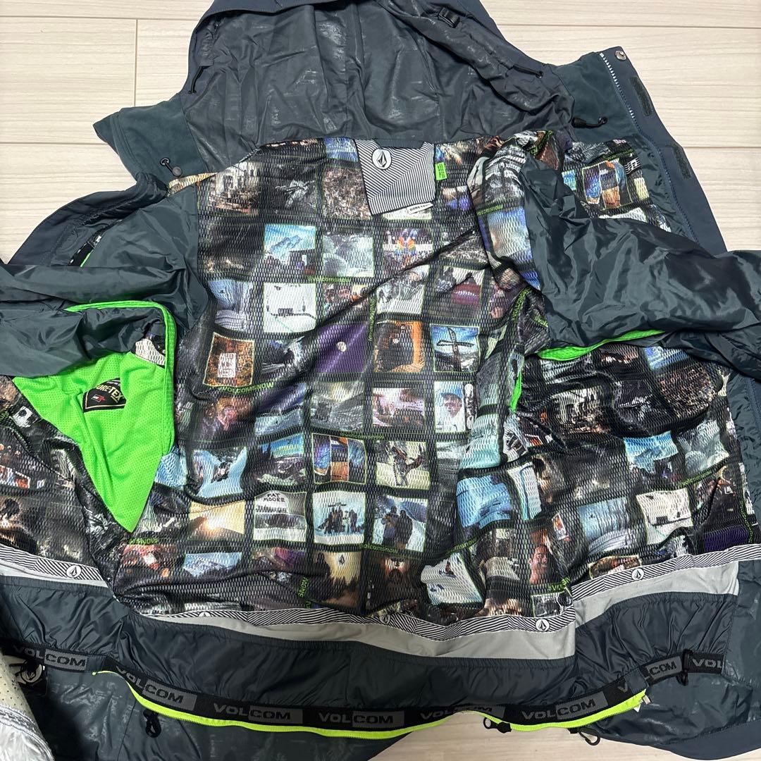 スノボウェア 男性用 VOLCOM 上下セット　ボルコム　GORE-TEX