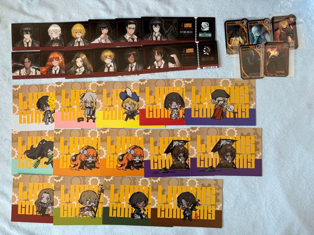 LimbusCompany リンバスカンパニー アニメイト 特典 コンプ