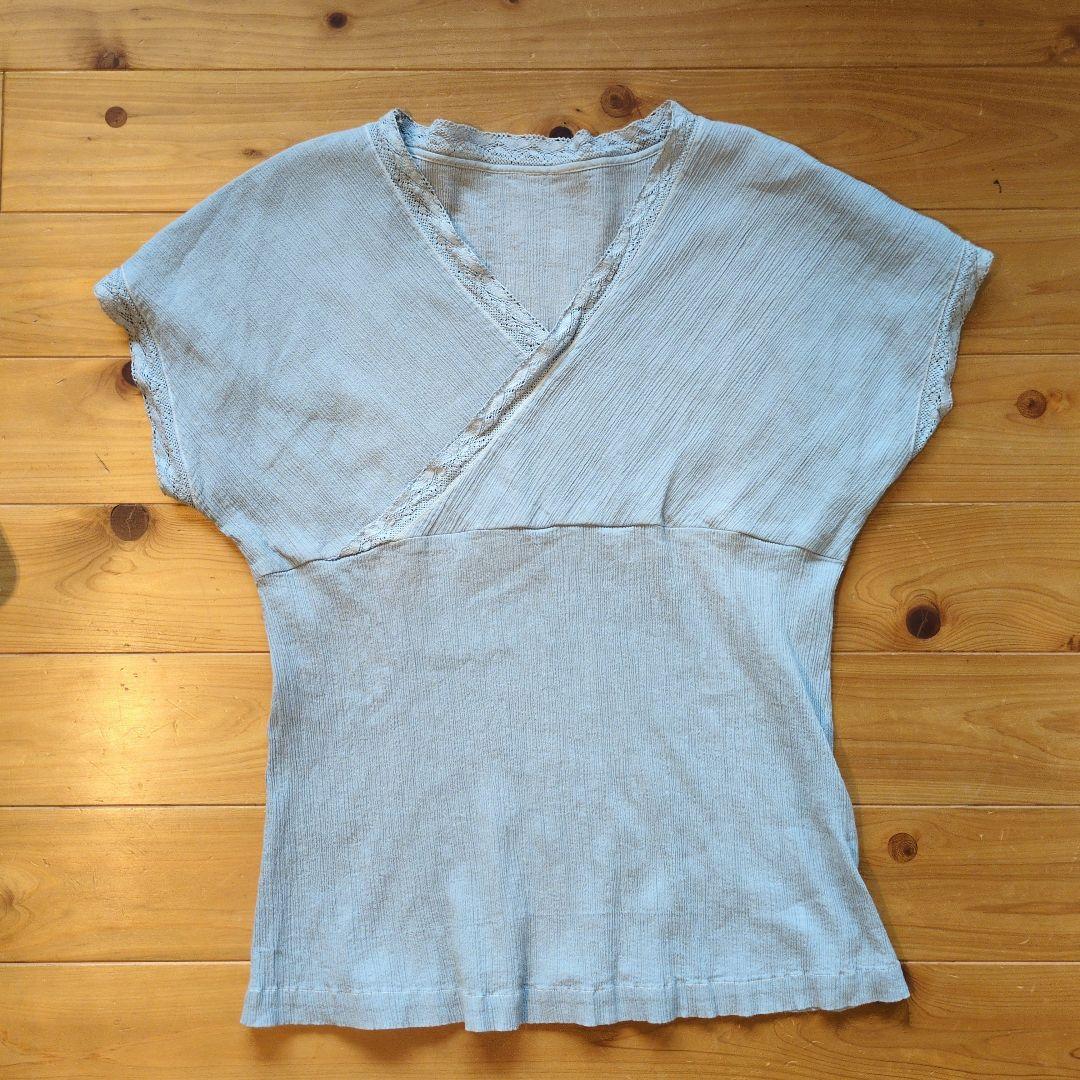 PRISTINE 楊柳 パジャマ ルームウェア 湯上がり　ジュニパーベリー染