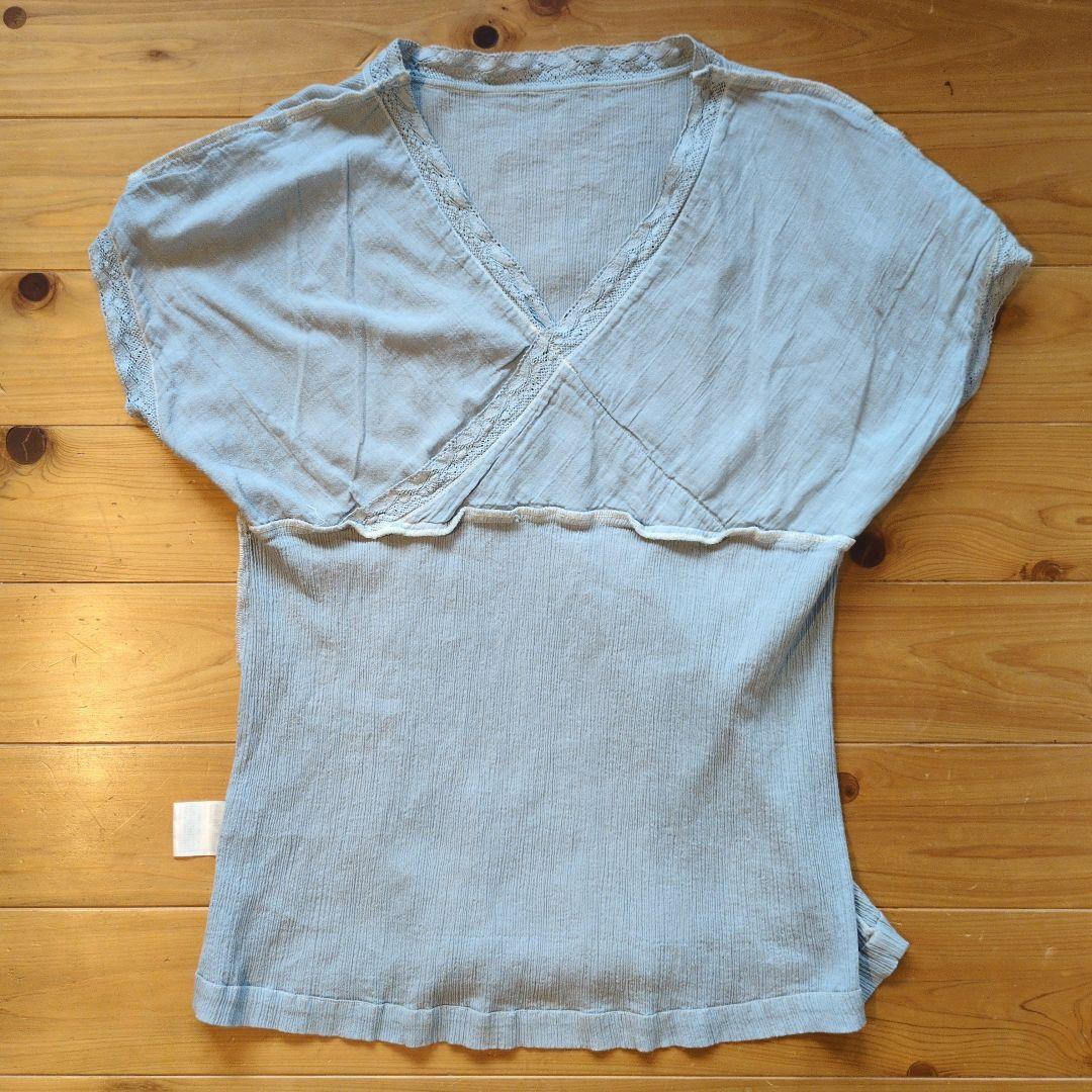 PRISTINE 楊柳 パジャマ ルームウェア 湯上がり　ジュニパーベリー染