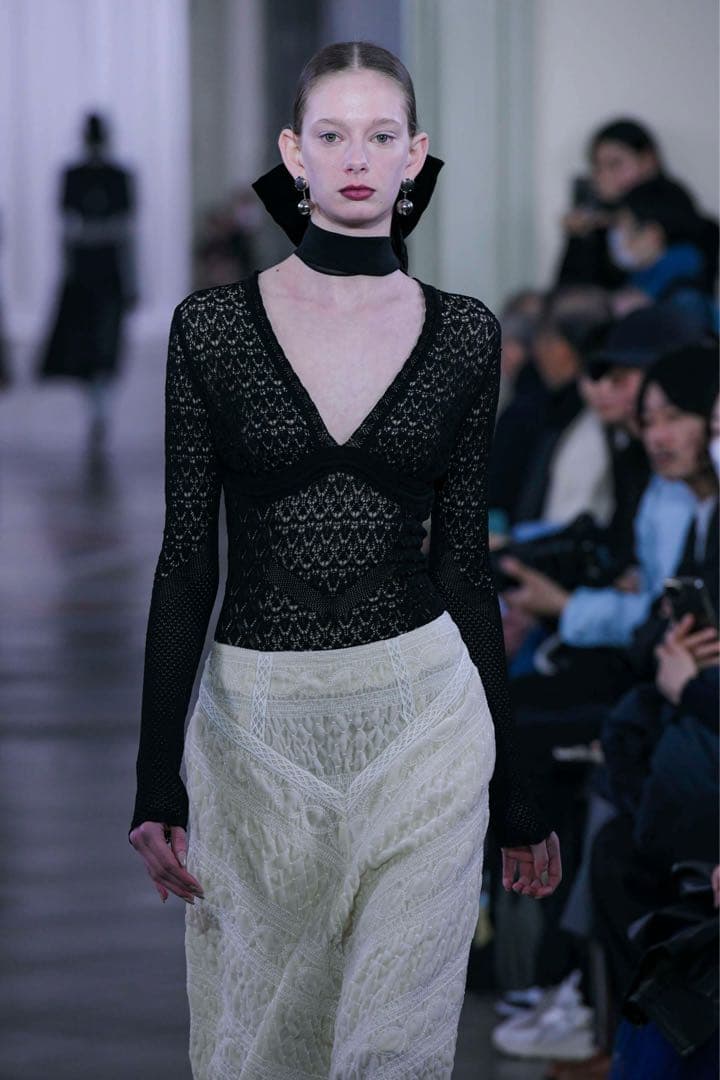 FETICO VELVET LONG BOW HAIR CLIP リボン