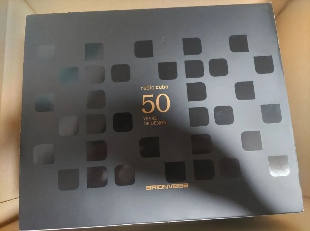 【未使用に近い・希少】ブリオンベガ radio.cubo 50周年記念モデル