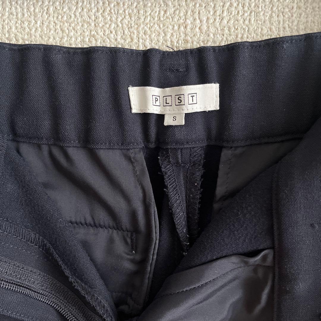 PLST ウォームリザーブ　ノーカラージャケット パンツ　セットアップ　上下　S