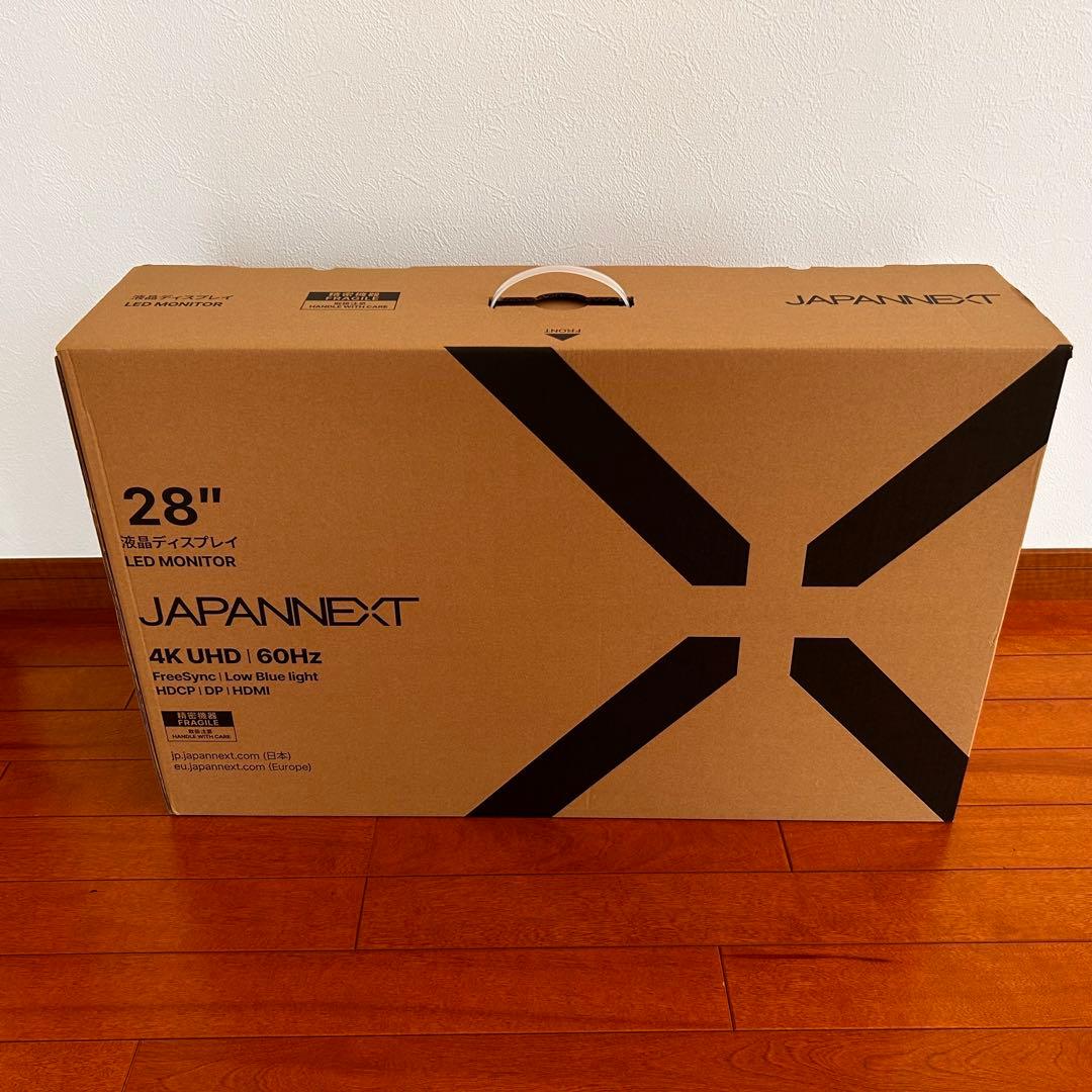 JAPANNEXT 28インチ 4K JN-IPS28UHDR-W