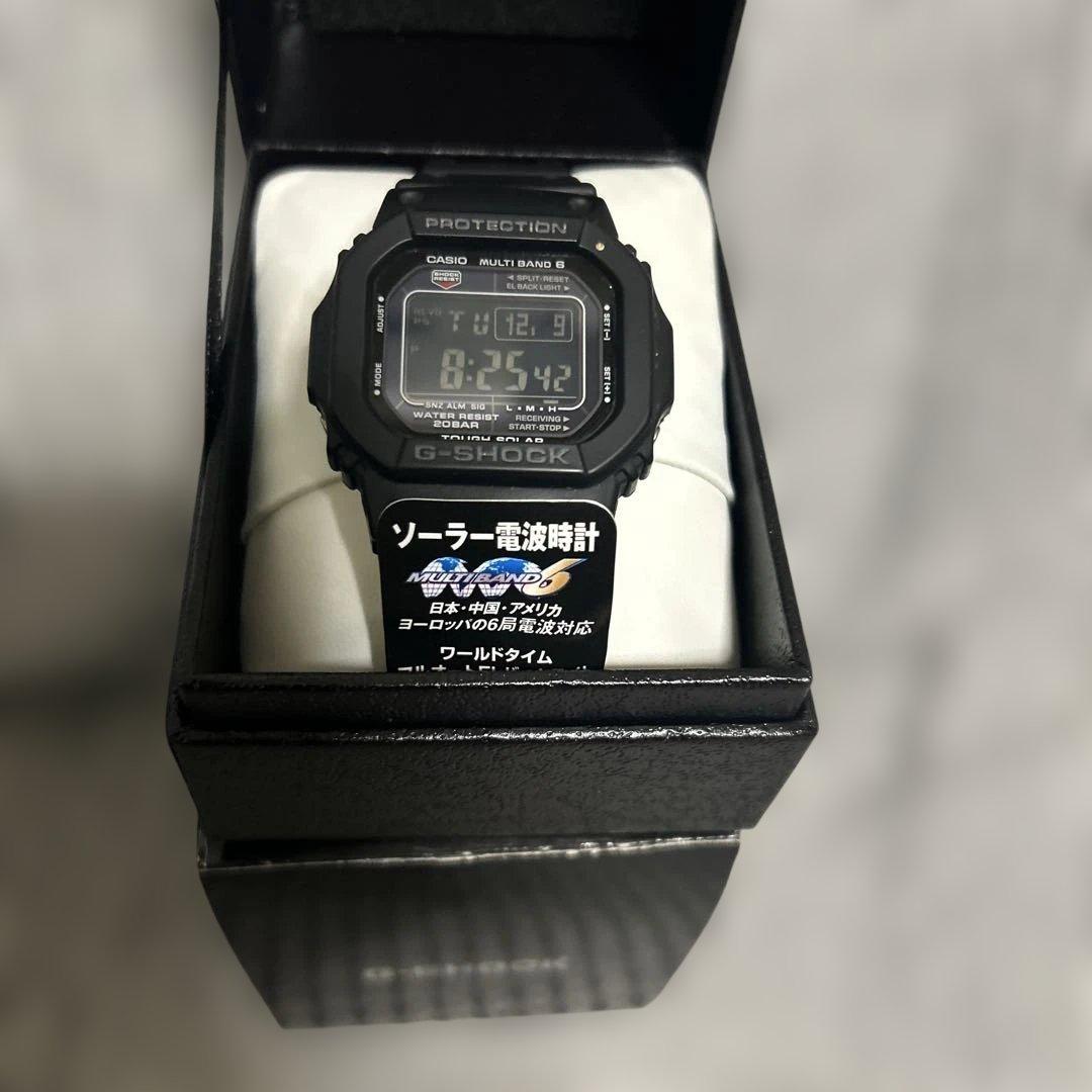 CASIO G-SHOCK GW-5610 ソーラー電波時計 ブラック