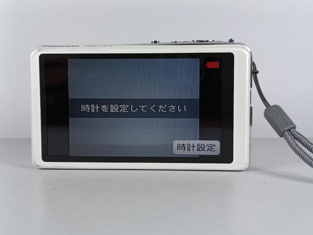 美品 LUMIX DMC-FT7 ホワイト コンパクトデジタルカメラ 動作品