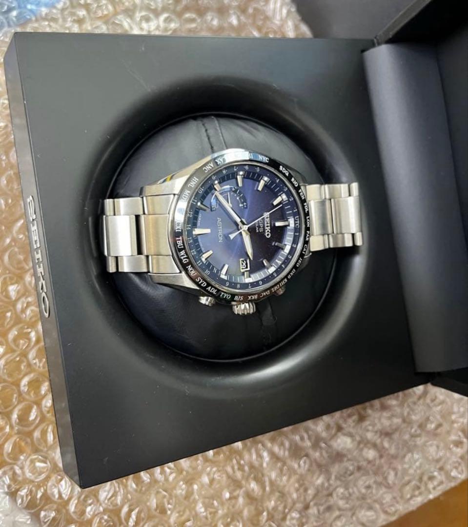 SEIKO セイコー/ASTRON/ソーラー電波/SBXB109/チタン