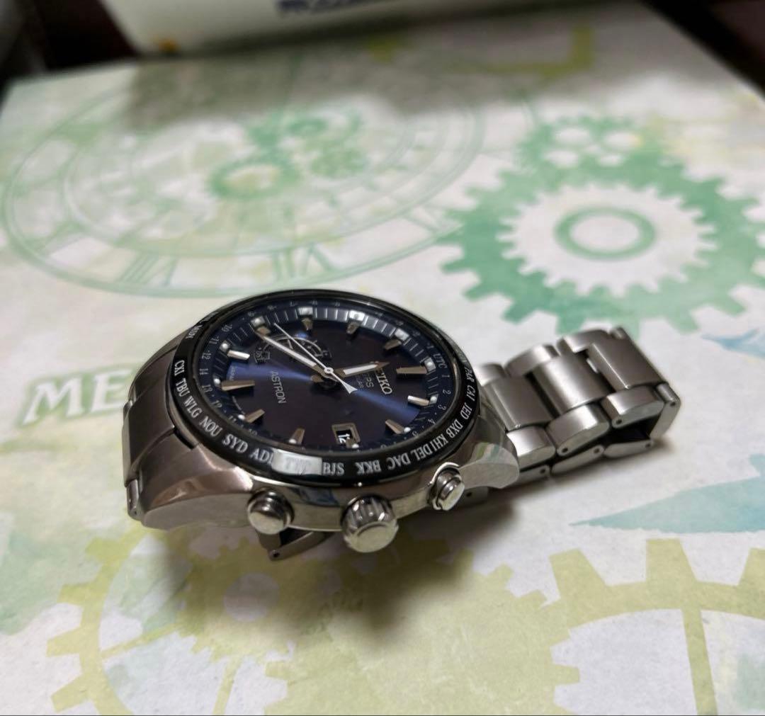 SEIKO セイコー/ASTRON/ソーラー電波/SBXB109/チタン
