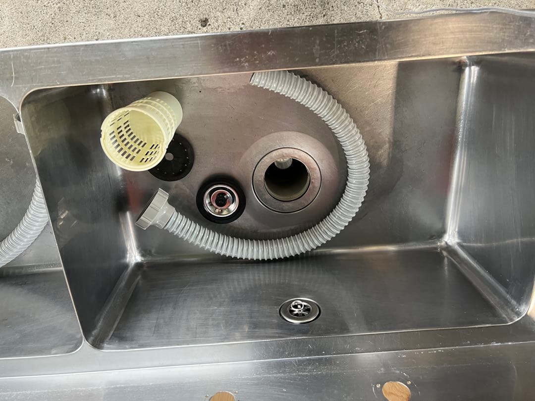 2槽シンク1200x450x800(+100)