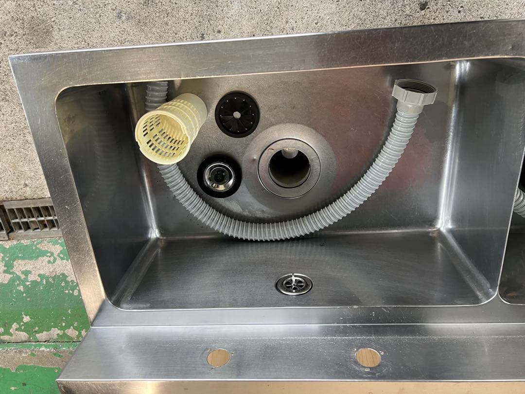 2槽シンク1200x450x800(+100)