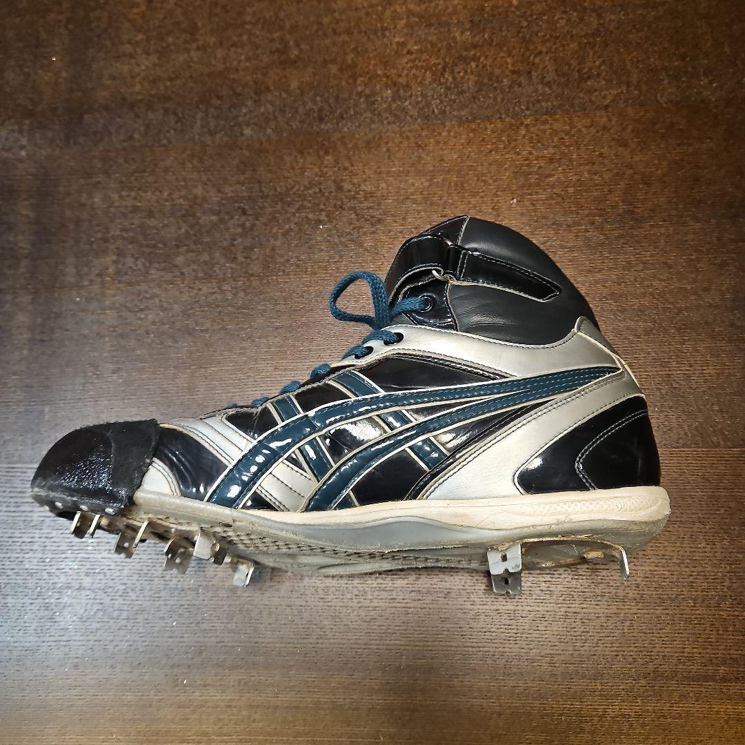 アシックス 野球　スパイク ハイカット 28㎝