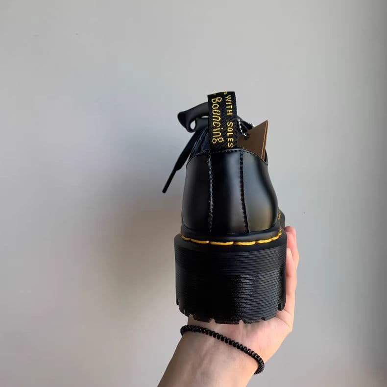 Dr.martens 厚底 2穴 ローカット マーチンブーツ レディース24cm